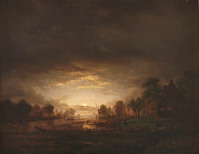 KS 046
          <br/>
          Landschap bij maanlicht
          <br/>
          <em>Abels, Jacobus Theodorus (1803-1866)</em>